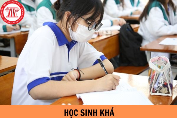 Một môn dưới 6.5 thì có được học sinh khá không?