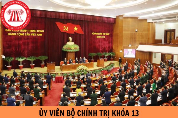 Danh sách Ủy viên Bộ Chính trị khóa 13?