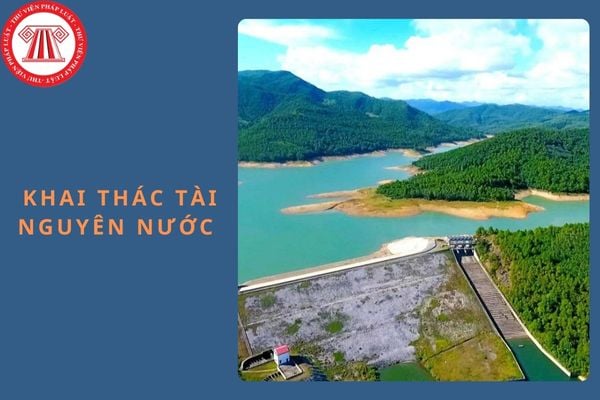 Mẫu Báo cáo tình hình khai thác tài nguyên nước mới nhất 2024?