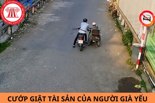 Cướp giật tài sản của người già yếu có phải là tình tiết tăng nặng không?