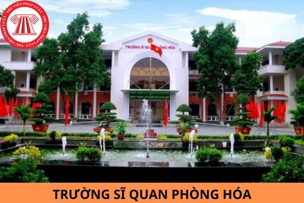 Điểm chuẩn trường Sĩ quan Phòng hóa năm 2024?