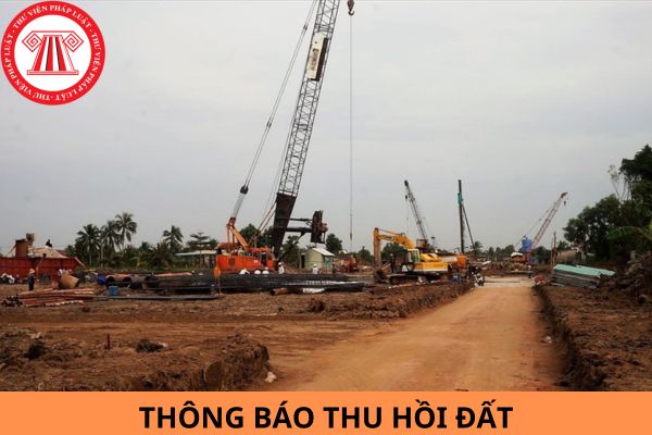 Có thông báo thu hồi đất có được tách thửa đất không?