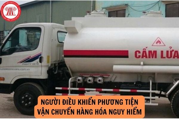 Người điều khiển phương tiện vận chuyển hàng hóa nguy hiểm phải mang theo những gì trong quá trình vận chuyển?