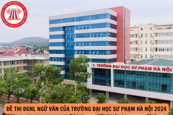 Đáp án đề thi ĐGNL Ngữ Văn của Trường Đại học sư phạm Hà Nội 2024?