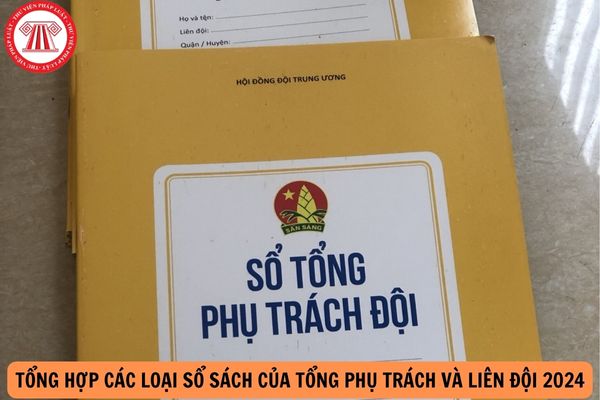 Tổng hợp các loại sổ sách của Tổng phụ trách và Liên đội 2024?