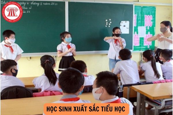 Có 01 môn Hoàn thành (H) có được nhận giấy khen học sinh xuất sắc tiểu học không?