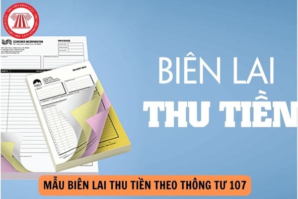 Mẫu biên lai thu tiền mới nhất năm 2024 theo Thông tư 107?