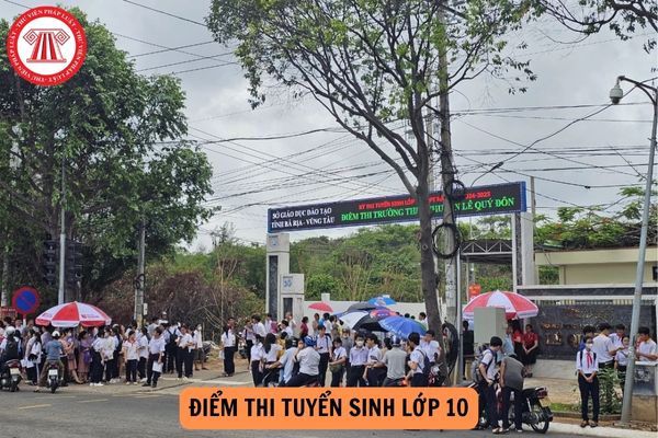 Chính thức đã có Điểm thi tuyển sinh lớp 10 Bà Rịa Vũng Tàu năm 2024-2025?