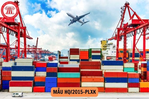 Mẫu HQ/2015-PLXK Phụ lục tờ khai hàng hoá xuất khẩu cập nhập năm 2024?