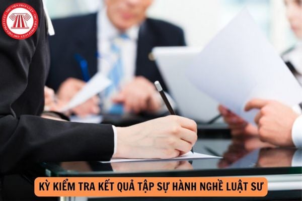 Mẫu bìa hồ sơ đăng ký kiểm tra kết quả tập sự hành nghề luật sư mới nhất năm 2024?