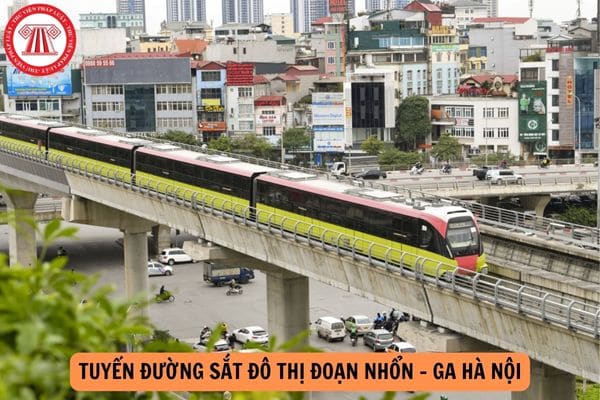 Giá vé tuyến đường sắt đô thị đoạn Nhổn - Ga Hà Nội?