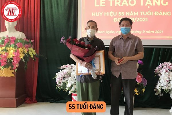 Đảng viên 55 tuổi Đảng được bao nhiêu tiền từ ngày 01/7/2024?