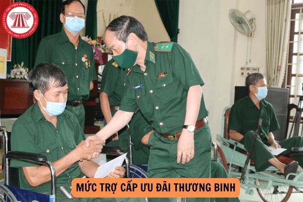 Mức trợ cấp ưu đãi thương binh có tỉ lệ thương tật 40% từ 01/7/2024 là bao nhiêu?