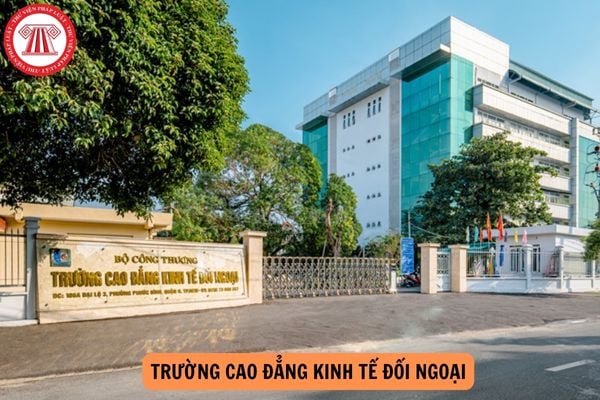 Cao đẳng Kinh tế Đối ngoại điểm chuẩn 2024 lấy bao nhiêu điểm?