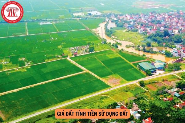 Giá đất tính tiền sử dụng đất được áp dụng từ ngày 01/8/2024 như thế nào?