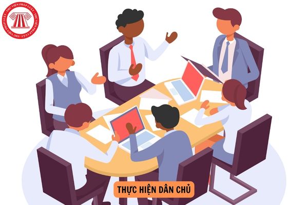 Theo Luật thực hiện dân chủ ở cơ sở, công dân là cán bộ, công chức, viên chức, người lao động thực hiện dân chủ tại đâu?