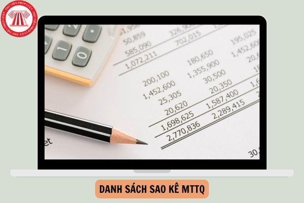 Danh sách sao kê MTTQ qua ngân hàng Vietinbank từ 10/9-12/9 hơn 2000 trang?