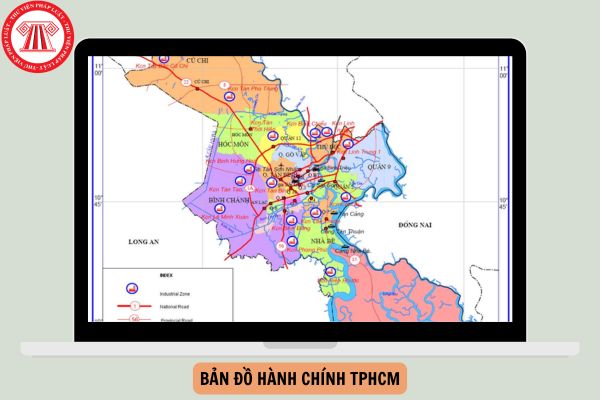 Bản đồ hành chính TPHCM, các quận, huyện, Thành phố trực thuộc TPHCM chi tiết, mới nhất năm 2024?