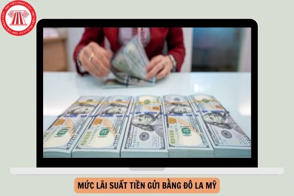 Mức lãi suất tiền gửi bằng đô la Mỹ tối đa từ ngày 20/11/2024?