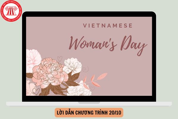 Mẫu Lời dẫn chương trình 20 10 hay nhất năm 2024?