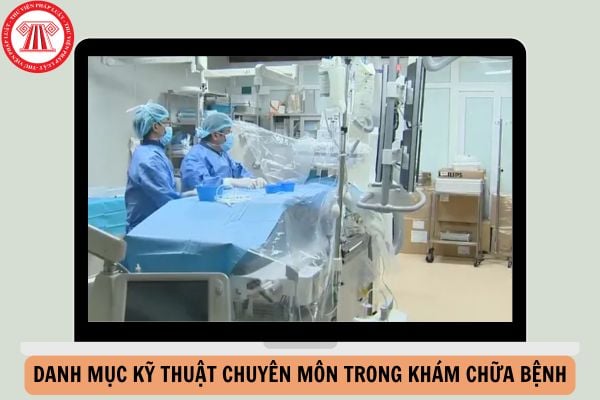 Danh mục kỹ thuật chuyên môn trong khám bệnh chữa bệnh thực hiện từ ngày 01/7/2026?