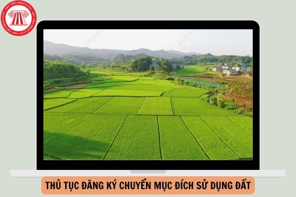 Thủ tục đăng ký chuyển mục đích sử dụng đất không phải xin phép mới nhất?