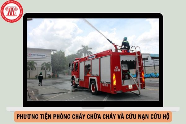 Danh mục, số lượng phương tiện phòng cháy chữa cháy và cứu nạn cứu hộ trang bị chuyên ngành theo Thông tư 55?