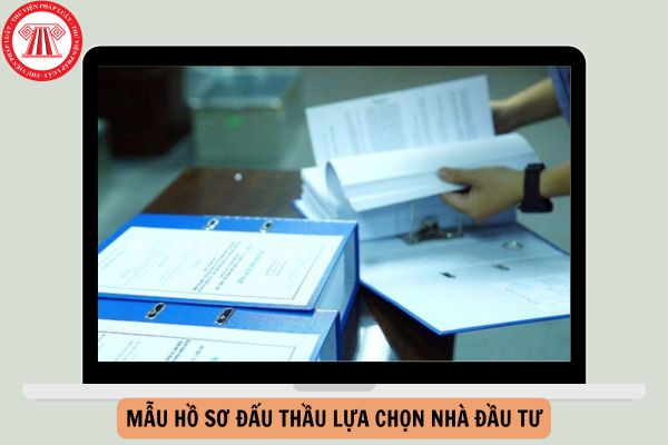 Tải Phụ lục Thông tư 15/2024/TT-BKHĐT mẫu hồ sơ đấu thầu lựa chọn nhà đầu tư?