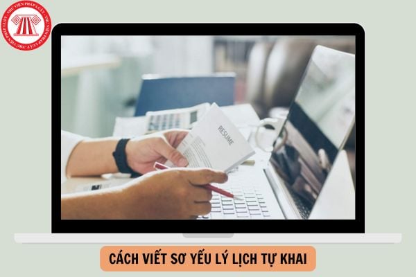 Hướng dẫn cách viết sơ yếu lý lịch tự khai mới nhất năm 2024?