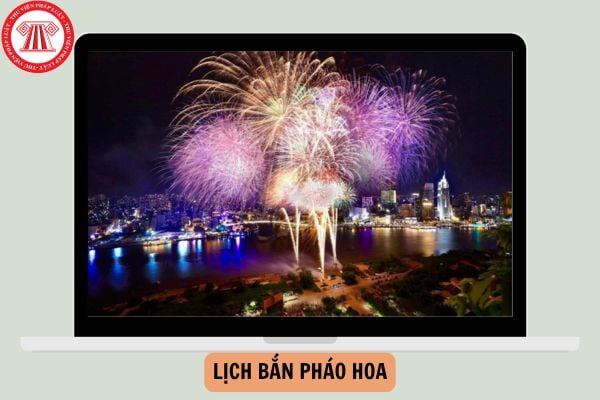 Lịch bắn pháo hoa Tết dương lịch 2025 của các tỉnh thành?