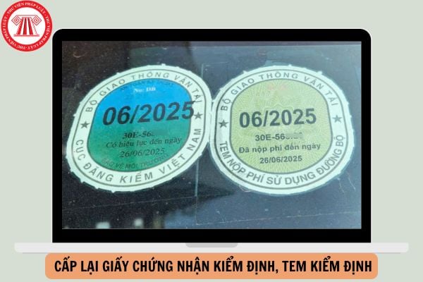 Mẫu đơn đề nghị cấp lại giấy chứng nhận kiểm định, tem kiểm định từ ngày 01/01/2025?