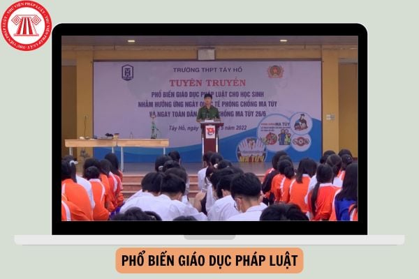 Mẫu Báo cáo công tác phổ biến giáo dục pháp luật trong trường học mới nhất năm 2024?