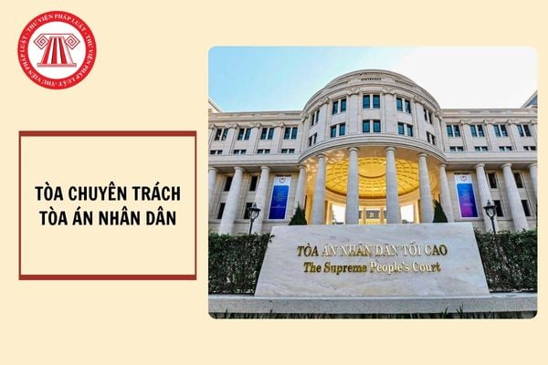 Toàn văn Dự thảo Thông tư quy định tổ chức các Tòa chuyên trách?