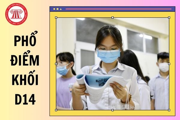 Phổ điểm khối D14 2025 là bao nhiêu? Phổ điểm khối D14 2025 so với 2024 như thế nào?