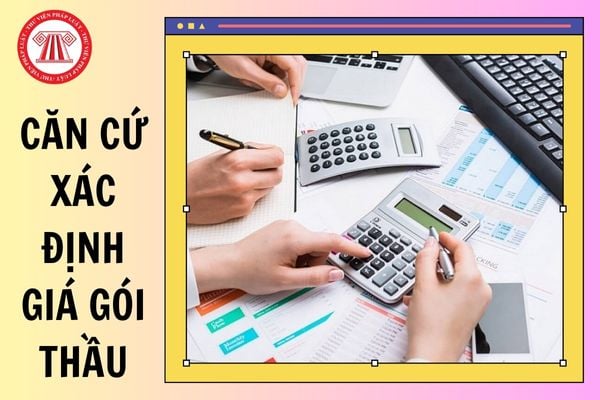 Căn cứ xác định giá gói thầu dựa vào những thông tin nào theo Nghị định 214?
