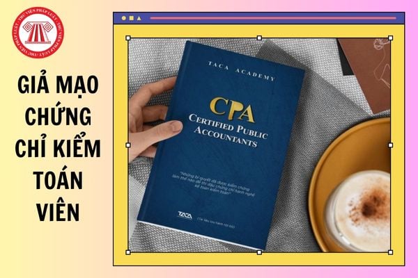 Mức phạt tiền đối với hành vi giả mạo Chứng chỉ kiểm toán viên mới nhất là bao nhiêu?