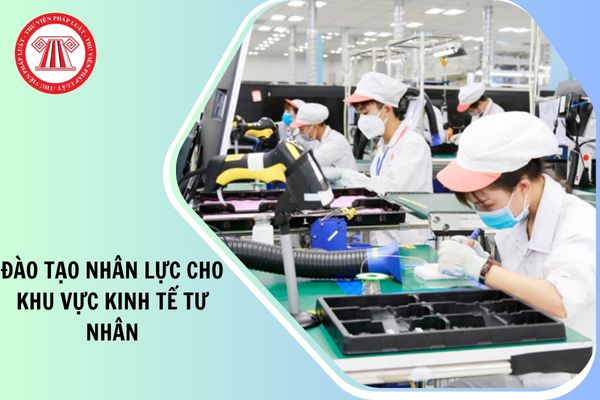 Nghị quyết 68 xác định khuyến khích doanh nghiệp tham gia đào tạo nhân lực cho khu vực kinh tế tư nhân như thế nào?