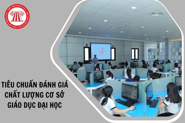 Dự kiến 15 tiêu chuẩn đánh giá chất lượng cơ sở giáo dục đại học cụ thể như thế nào?
