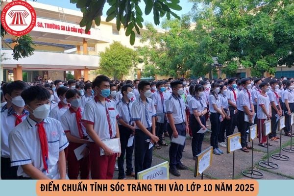 Điểm chuẩn tỉnh Sóc Trăng thi vào lớp 10 năm 2025 là bao nhiêu?