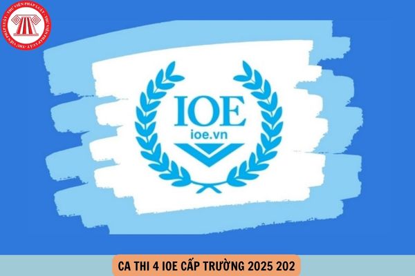 Ca thi 4 IOE cấp trường 2025 2026