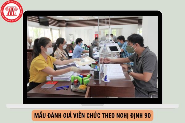 Mẫu đánh giá viên chức theo Nghị định 90 mới nhất năm 2025?