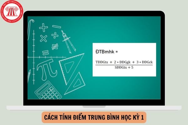 Cách tính điểm trung bình học kỳ 1 2025 chi tiết, nhanh?