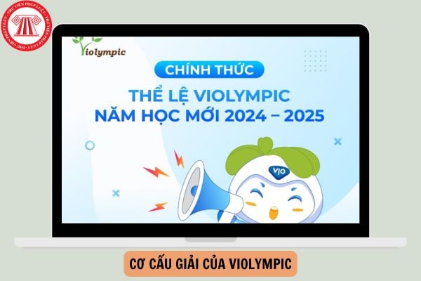 Cơ cấu giải của Violympic năm 2024-2025 như thế nào?