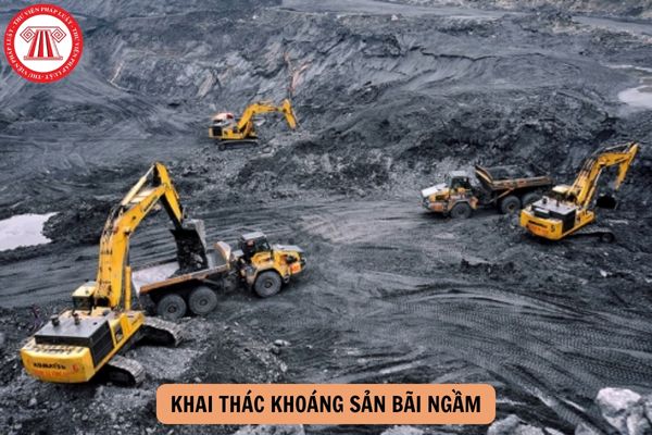 Được phép khai thác khoáng sản bãi ngầm trong trường hợp nào?