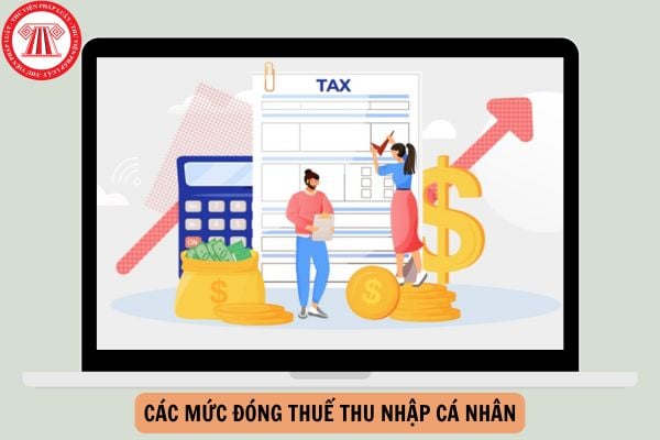 Tổng hợp các mức đóng thuế thu nhập cá nhân mới nhất 2025?