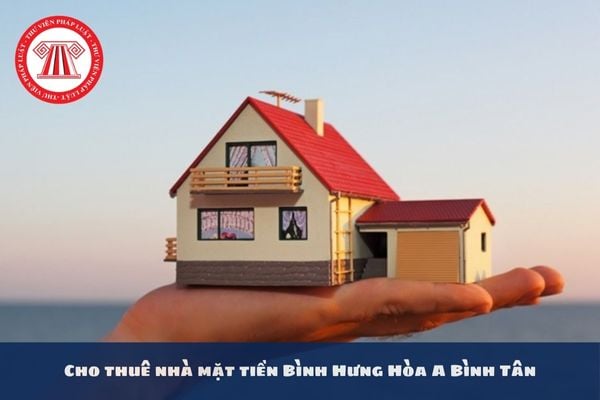 Cho thuê nhà mặt tiền Bình Hưng Hòa A Bình Tân