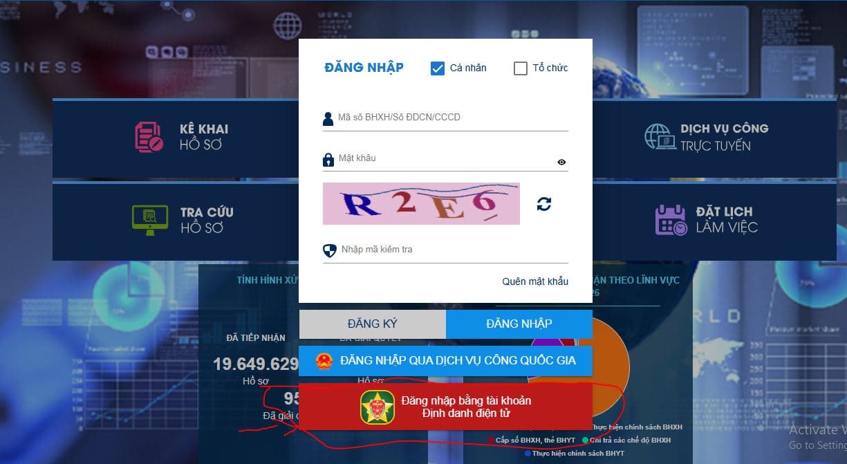 Hướng dẫn cá nhân thực hiện chuyển nơi đăng ký khám chữa bệnh ban đầu trên Dịch vụ công