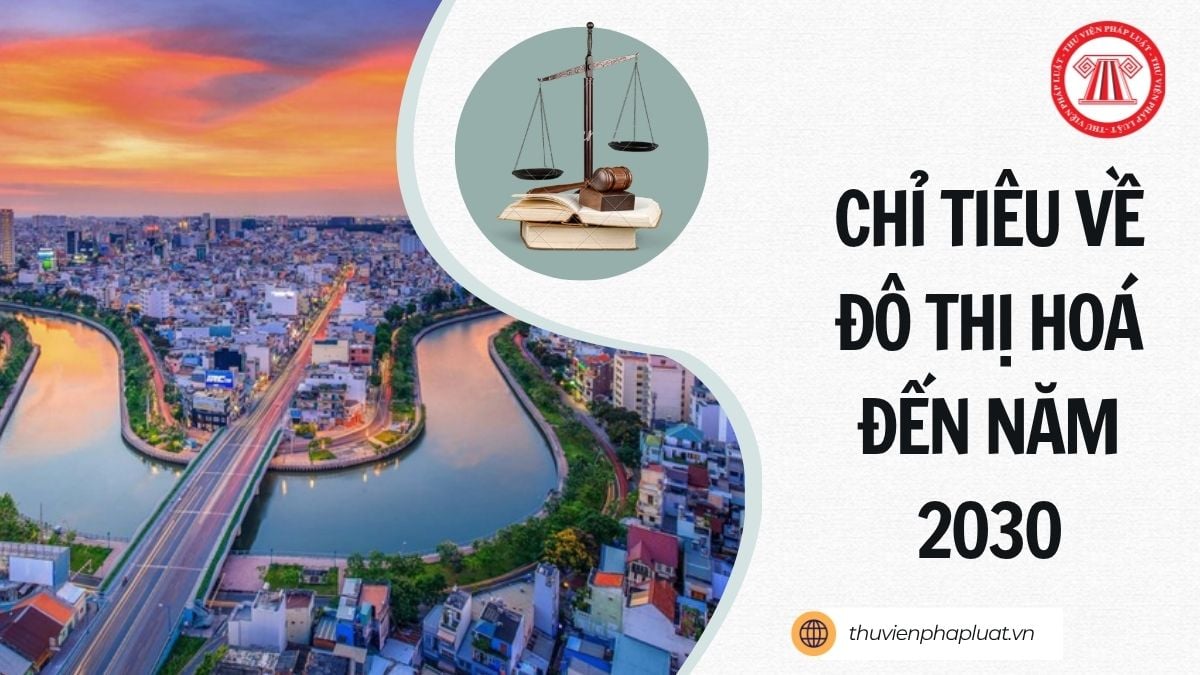 Nghị quyết Đại hội đại biểu toàn quốc lần thứ XIV của Đảng đề ra chỉ tiêu về đô thị hoá đến năm 2030 của nước ta phấn đấu đạt tỉ lệ bao nhiêu %?
