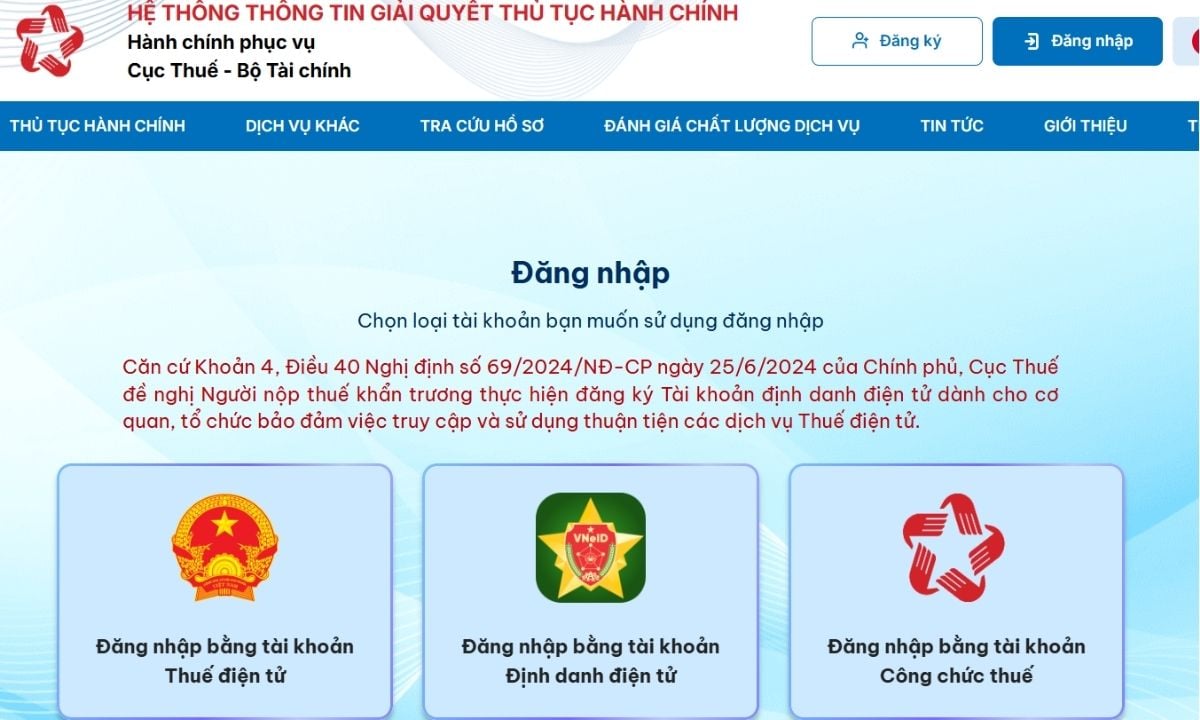 Cách gửi văn bản đề nghị gia hạn nộp thuế và tiền thuế đất 2026 qua Dịch Vụ Công