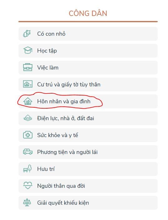 Hướng dẫn đăng ký kết hôn Online trên Dịch vụ công mới nhất 2026